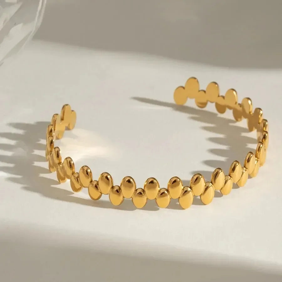Luxy Adjustable Cuff Bracelet - Diatoms
