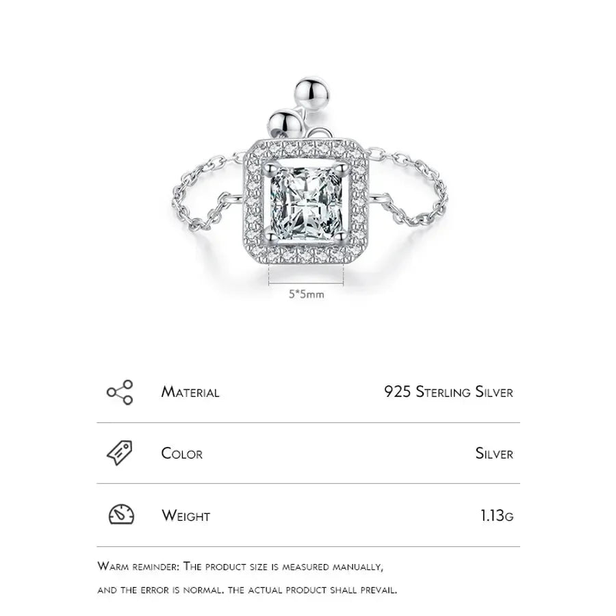 Luxurious Treasures Silver Inlay Adjustable Rings - Diatoms