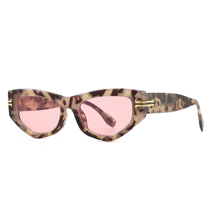 Diatoms Polygon Shape Women's Sunglasses