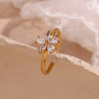 Floral Bloom Rings - Diatoms