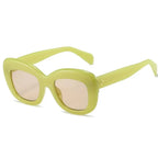 Diatoms Square Full Frame Women's Sunglasses - Diatoms