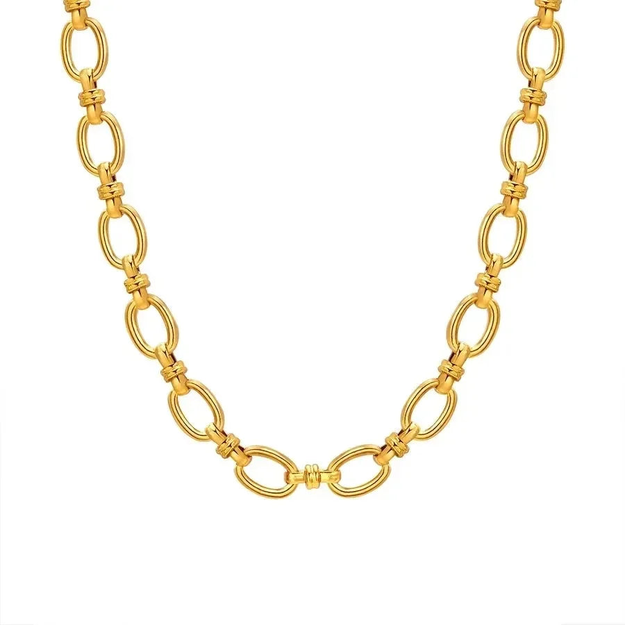 Luxy Interlocked Necklace - Diatoms