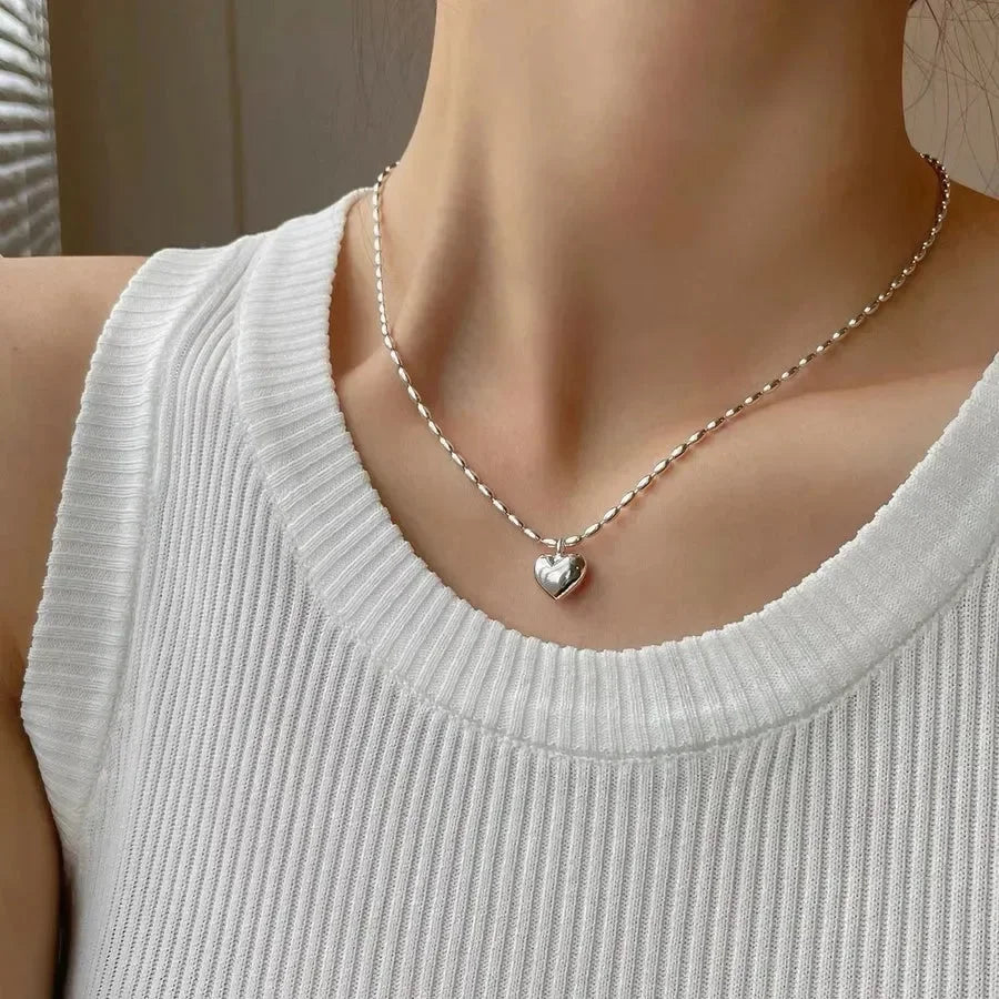 Luxy Rice Grain Necklace - Diatoms
