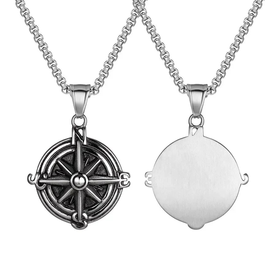 Compass Men Pendant - Diatoms