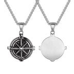 Compass Men Pendant - Diatoms