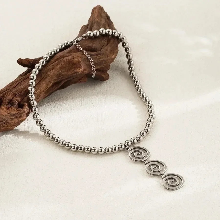 Showstopper Bold Statement Necklace - Diatoms
