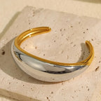 Dual Tone Bracelet - Diatoms