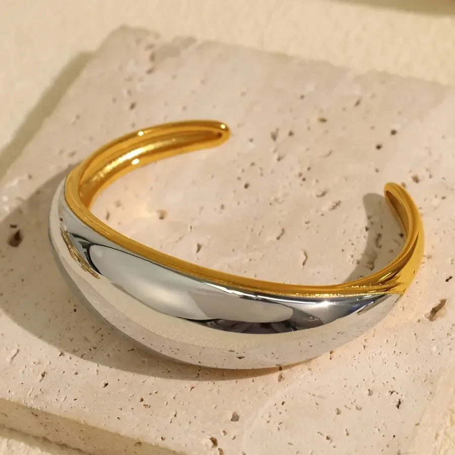 Dual Tone Bracelet - Diatoms