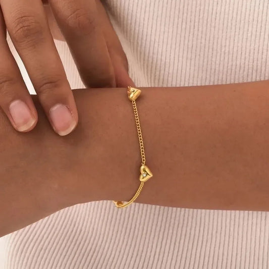 Heart Shape Bracelets - Diatoms