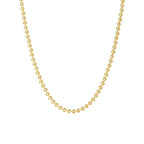 Golden Heart Chain Necklace - Diatoms
