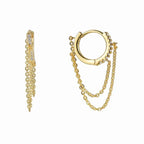 Regal Radiance Earrings - Diatoms