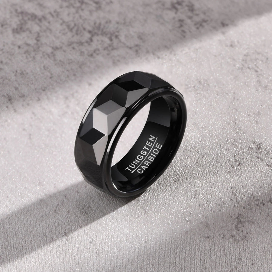 Men's Black Rings