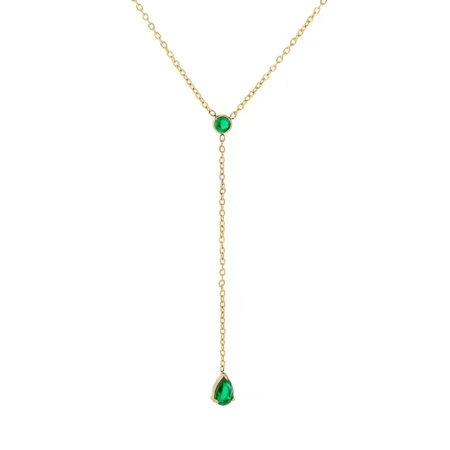 Collar Emerald Necklace - Diatoms