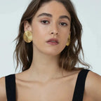 Luxy Disc Ear Studs - Diatoms
