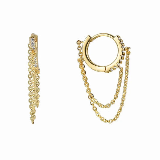 Regal Radiance Earrings - Diatoms