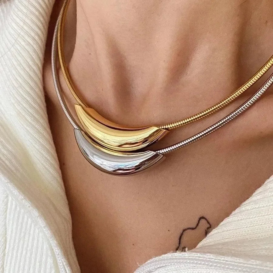 Classic Style Solid Choker - Diatoms