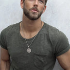 Compass Men Pendant - Diatoms