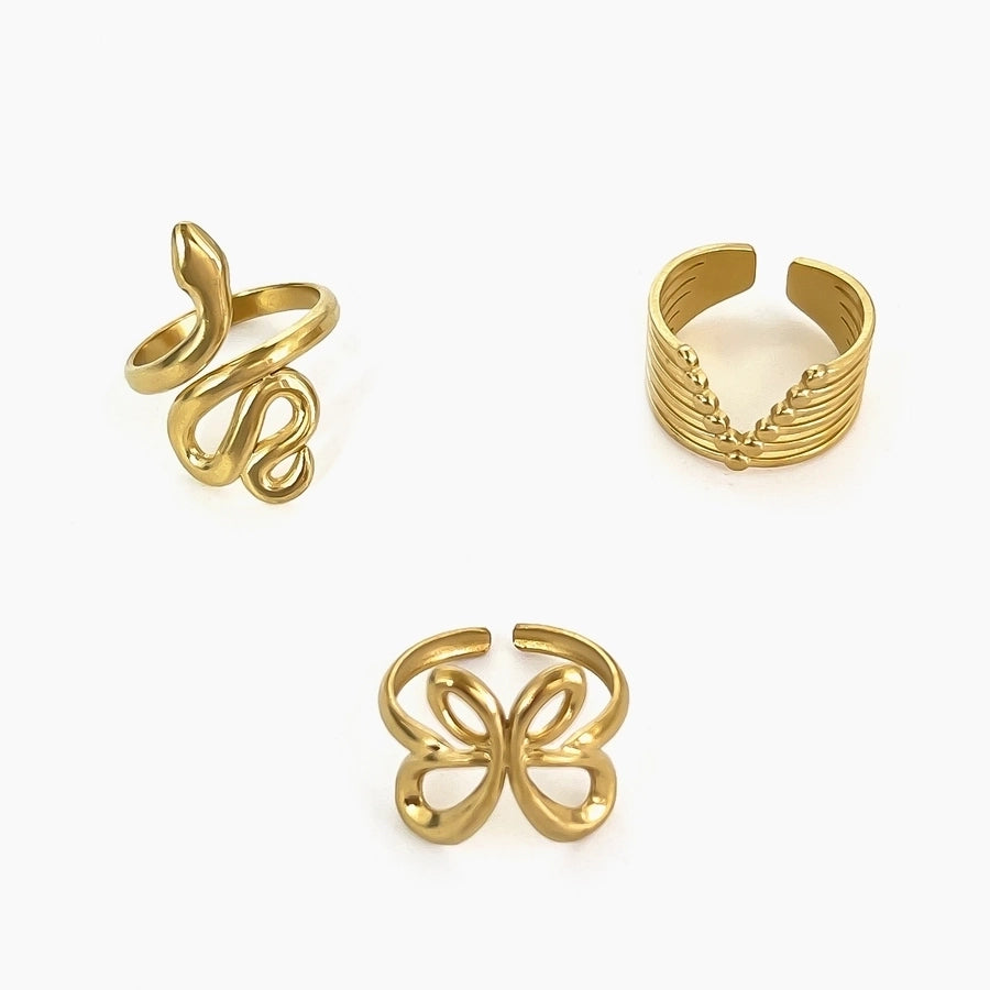 Classic Three Pair Set Rings