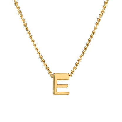 Upper-case Letter Pendant - Diatoms