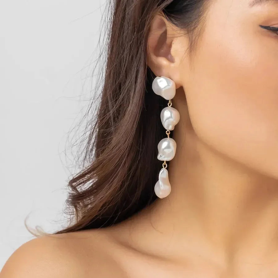 Luxy Pearl Drop Earring - Diatoms