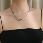 Luxy Hip-Hop Layered Necklace - Diatoms