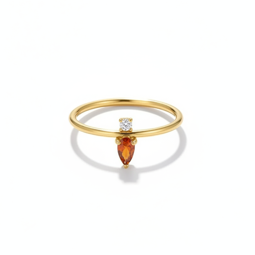 Ruby Mirage Diamond Ring