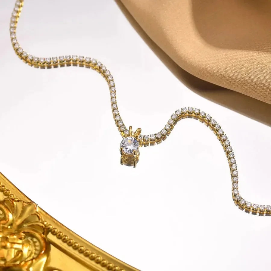Glittering Glam Pendant - Diatoms