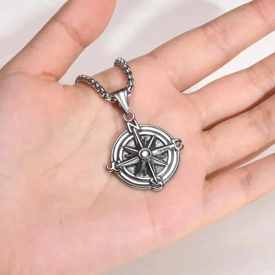 Compass Men Pendant - Diatoms