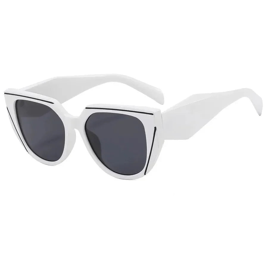 Diatoms Elegant Gradient Color Pc Square Full Frame Women's Sunglasses - Diatoms
