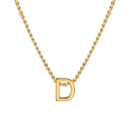 Upper-case Letter Pendant - Diatoms