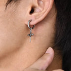 Diatoms Vintage Men Earrings - Diatoms