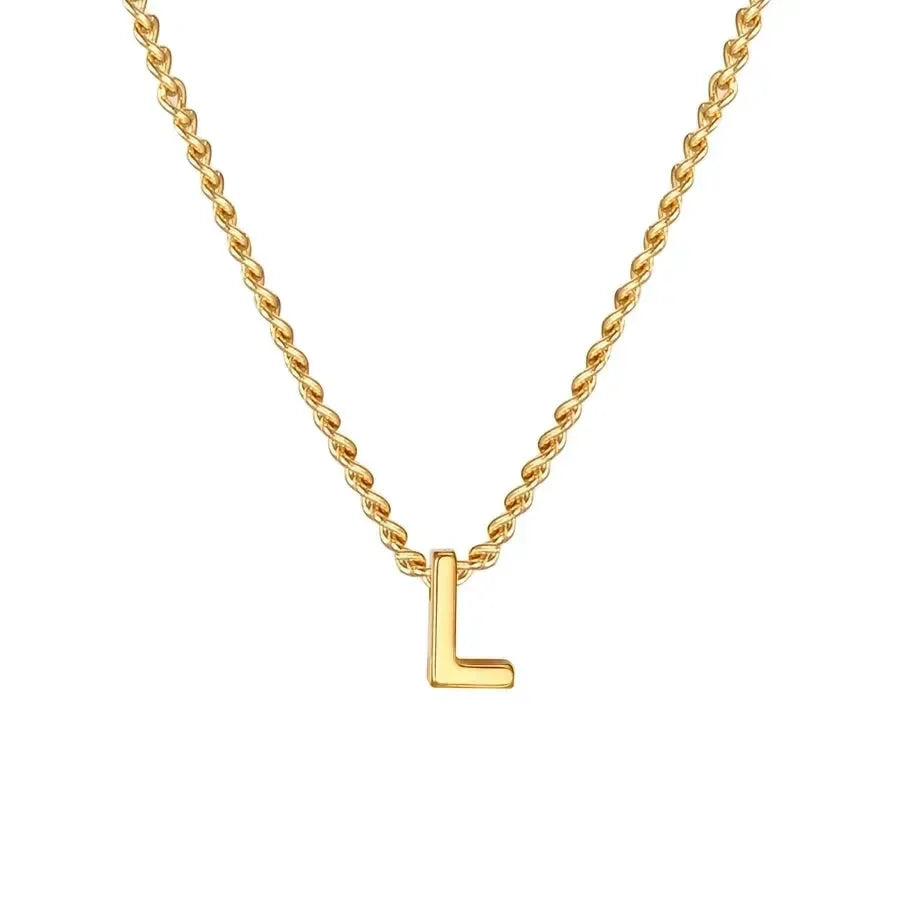 Upper-case Letter Pendant - Diatoms