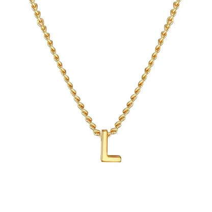 Upper-case Letter Pendant - Diatoms