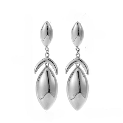 French Style Exclusive Geometric Drop Earrings