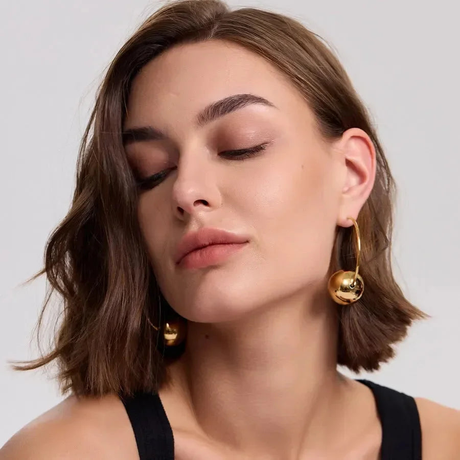 Luxy Hanging Earrings - Diatoms