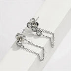 Chic Chain Dainty Earrings - Diatoms
