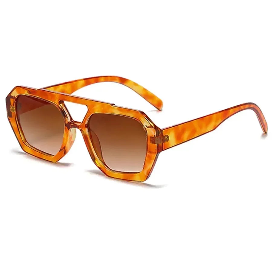 Diatoms Casual Simple Style Solid Color Women's Sunglasses - Diatoms