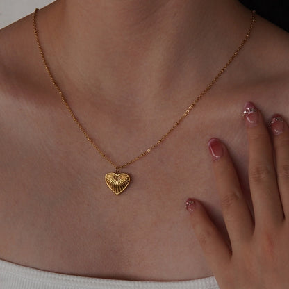 Princess Heart Shape Necklace