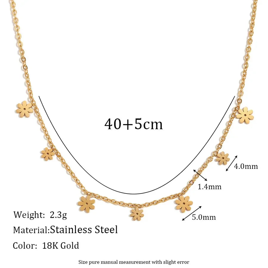 Floral Crush Necklace - Diatoms