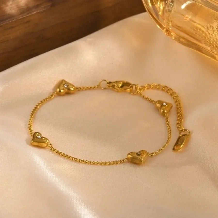Heart Shape Bracelets - Diatoms