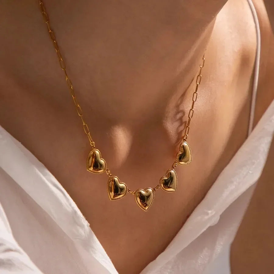 Luxy Charming Heart Necklace - Diatoms