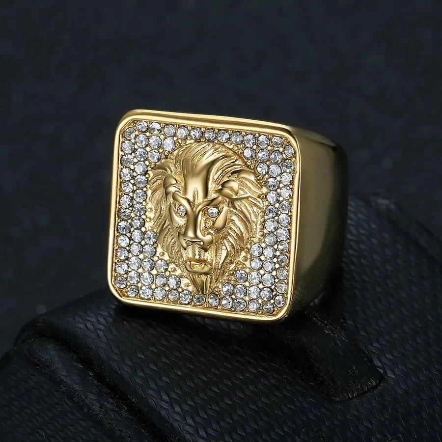 Diatoms Alpha Men's Rings - Diatoms
