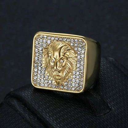 Diatoms Alpha Men's Rings - Diatoms