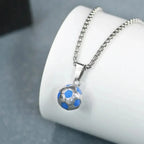 Diatoms Football Lover Pendant Necklace - Diatoms