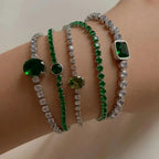 Elegant Embers Modern Bracelets - Diatoms