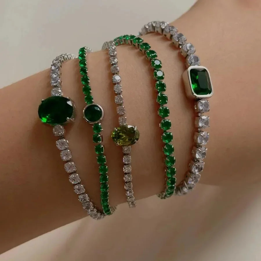 Elegant Embers Modern Bracelets - Diatoms
