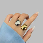 Minimalist Trendy Adjustable Rings - Diatoms