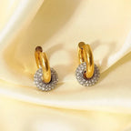 Angel Hoops Earrings - Diatoms