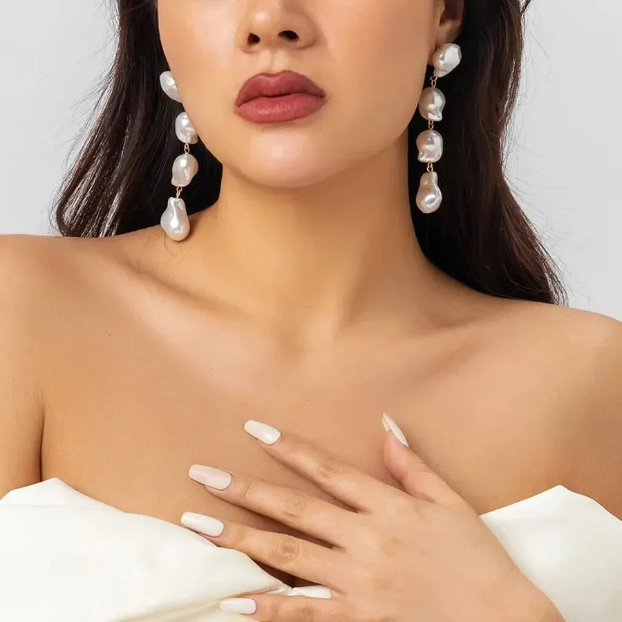 Luxy Pearl Drop Earring - Diatoms