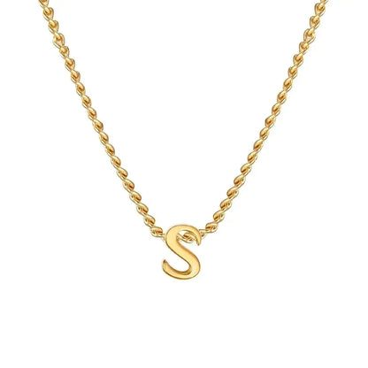 Upper-case Letter Pendant - Diatoms
